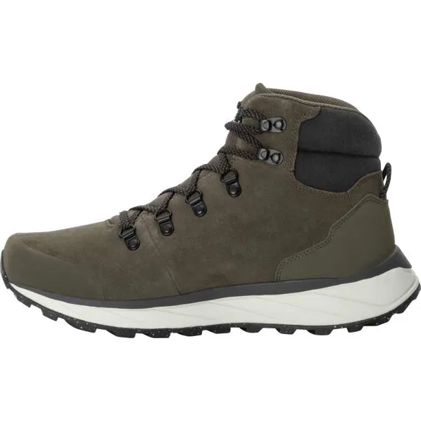 Jack Wolfskin TERRAVENTURE URBAN MID M Pánska outdoorová obuv, tmavo sivá, veľkosť