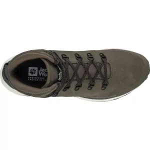 Jack Wolfskin TERRAVENTURE URBAN MID M Pánska outdoorová obuv, tmavo sivá, veľkosť