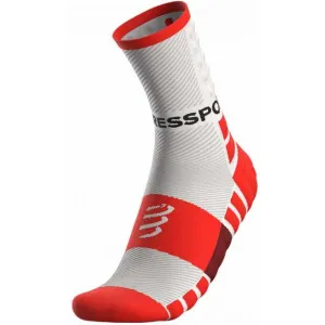 Compressport SHOCK ABSORB SOCKS Bežecké ponožky, biela, veľkosť