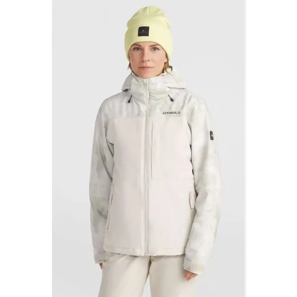 O'Neill APLITE PLUS Dámska lyžiarska/snowboardová bunda, biela, veľkosť
