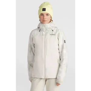 O'Neill APLITE PLUS Dámska lyžiarska/snowboardová bunda, biela, veľkosť