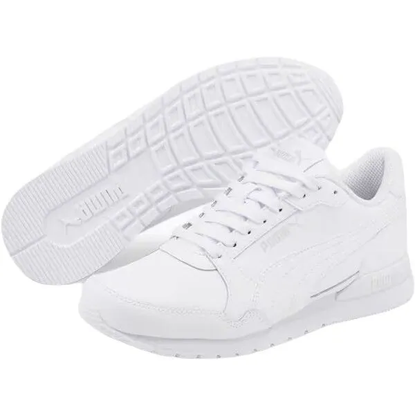 Puma ST RUNNER V3 L JR Detská vychádzková obuv, biela, veľkosť 38