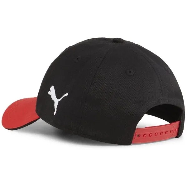 Puma AC MILAN FAN BASEBALL CAP Šiltovka, čierna, veľkosť ADULT