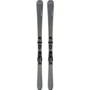 Nordica BELLE 72 CA + FDT TP2 COMPACT 10 GW Dámske zjazdové lyže, tmavo sivá, veľkosť