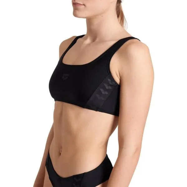 Arena TEAM STRIPE Dámske bikiny, čierna, veľkosť