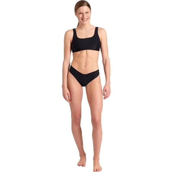 Arena TEAM STRIPE Dámske bikiny, čierna, veľkosť