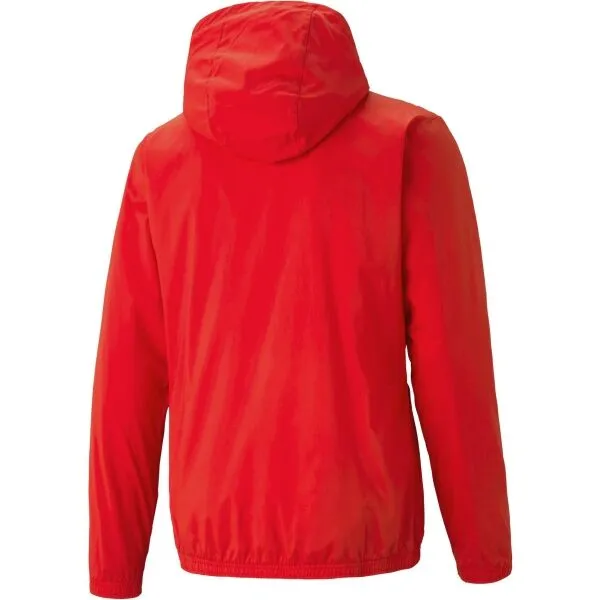 Puma TEAMRISE ALL WEATHER JACKET Pánska bunda, červená, veľkosť