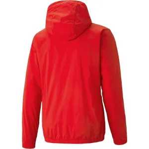 Puma TEAMRISE ALL WEATHER JACKET Pánska bunda, červená, veľkosť