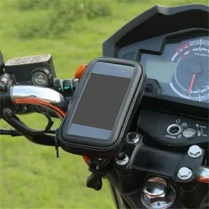 4Car MOBILE HOLDER 6,3" Držiak na bicykel, čierna, veľkosť