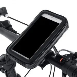 4Car MOBILE HOLDER 6,3" Držiak na bicykel, čierna, veľkosť