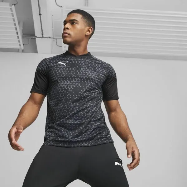 Puma TEAMCUP TRAINING JERSEY Pánsky dres, čierna, veľkosť
