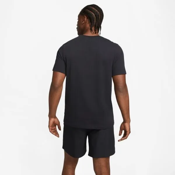 Nike NK DF TEE HERITAGE Pánske tričko, čierna, veľkosť