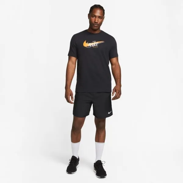 Nike NK DF TEE HERITAGE Pánske tričko, čierna, veľkosť