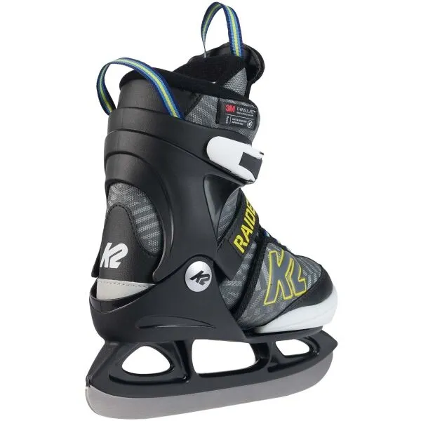 K2 RAIDER BEAM ICE Detské ľadové korčule, sivá, veľkosť 26-31
