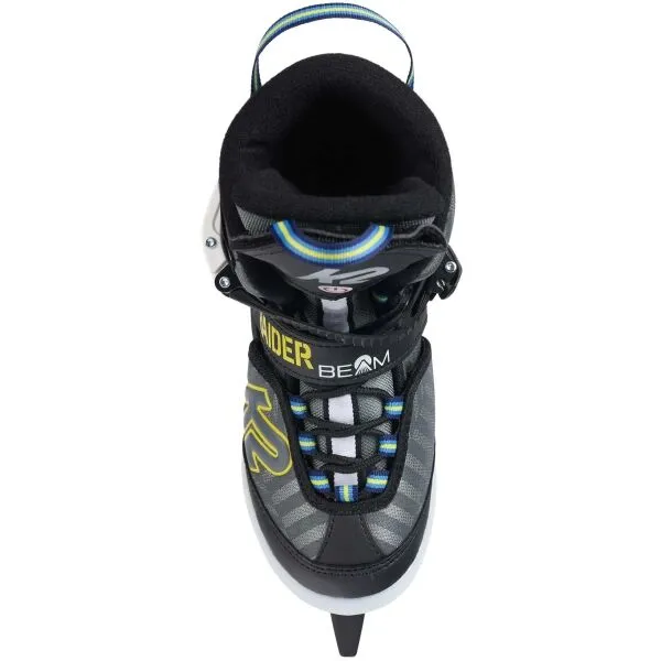 K2 RAIDER BEAM ICE Detské ľadové korčule, sivá, veľkosť 26-31