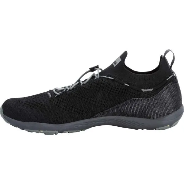 Jack Wolfskin SPIRIT KNIT LOW M Pánska treková obuv, čierna, veľkosť
