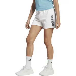 adidas LINEAR SHORTS W Dámske kraťasy, biela, veľkosť