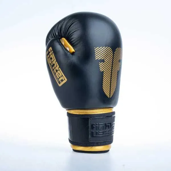Fighter ROUND 12 OZ Boxerské rukavice, čierna, veľkosť