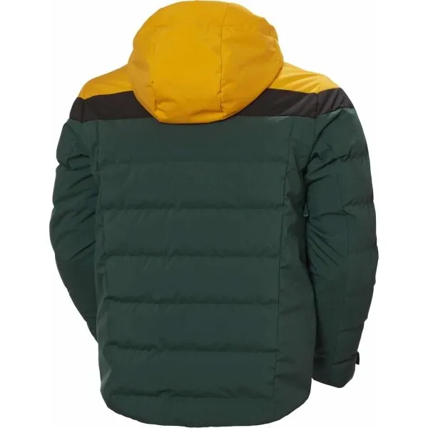 Helly Hansen BOSSANOVA PUFFY JACKET Pánska lyžiarska bunda, tmavo zelená, veľkosť XXL