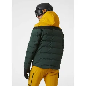 Helly Hansen BOSSANOVA PUFFY JACKET Pánska lyžiarska bunda, tmavo zelená, veľkosť XXL