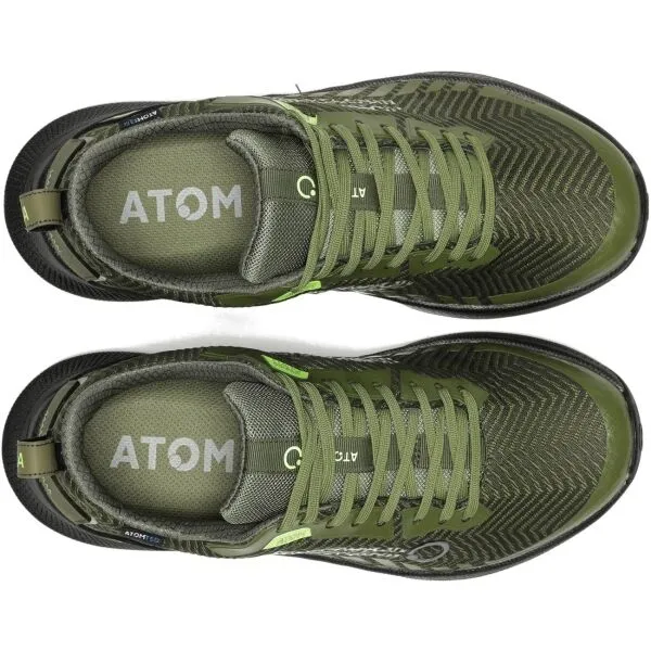 ATOM TERRA HIGH-TEX Pánska trailová obuv, zelená, veľkosť
