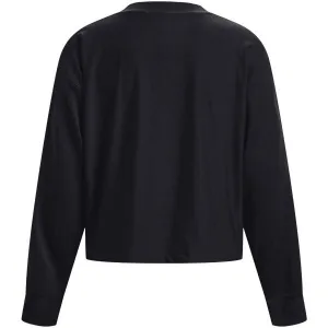 Under Armour UA RIVAL TERRY OVERSIZED CRW Dámske tréningové tričko, čierna, veľkosť