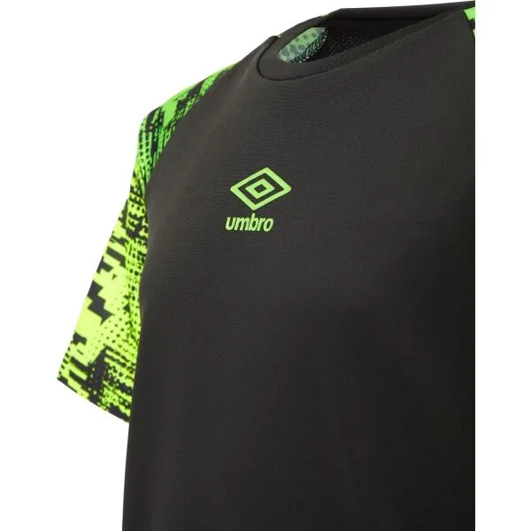 Umbro FORMATION JERSEY - JNR Chlapčenské športové tričko, čierna, veľkosť
