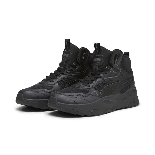 Puma TRINITY MID HYBRID Pánska voľnočasová obuv, čierna, veľkosť 41