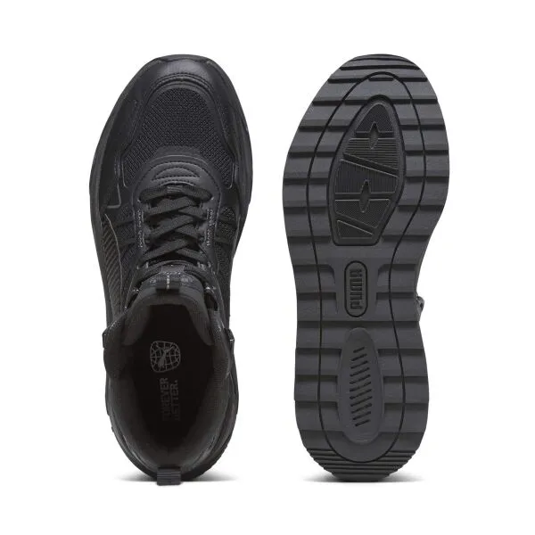 Puma TRINITY MID HYBRID Pánska voľnočasová obuv, čierna, veľkosť 41