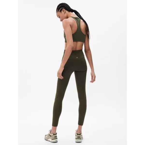 GAP POWER FULL LEGGING V2 Dámske legíny, khaki, veľkosť