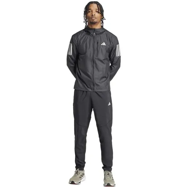 adidas OWN THE RUN PANTS Pánske bežecké tepláky, čierna, veľkosť XXL