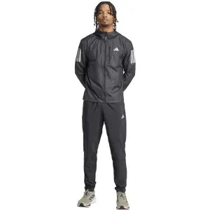adidas OWN THE RUN PANTS Pánske bežecké tepláky, čierna, veľkosť XXL