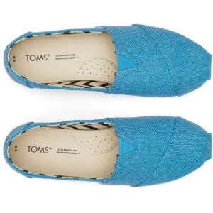 TOMS ALPARGATA Dámske espadrilky, svetlomodrá, veľkosť