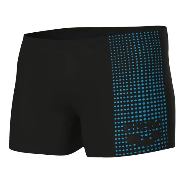 Arena foggy dots swim short black/blue m - uk34