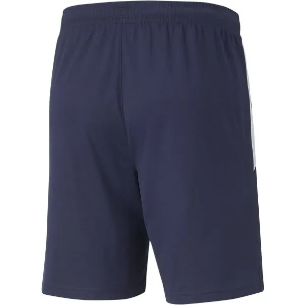 Puma TEAM LIGA TRAINING SHORTS Pánske futbalové kraťasy, tmavo modrá, veľkosť