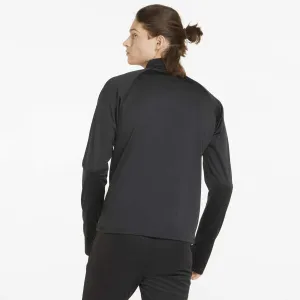 Puma TEAMLIGA 1/4 ZIP TOP Pánska futbalová mikina, čierna, veľkosť