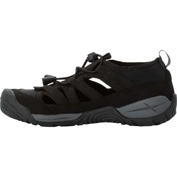 Jack Wolfskin VILLI SANDAL K Detské sandále, čierna, veľkosť