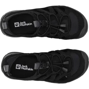 Jack Wolfskin VILLI SANDAL K Detské sandále, čierna, veľkosť