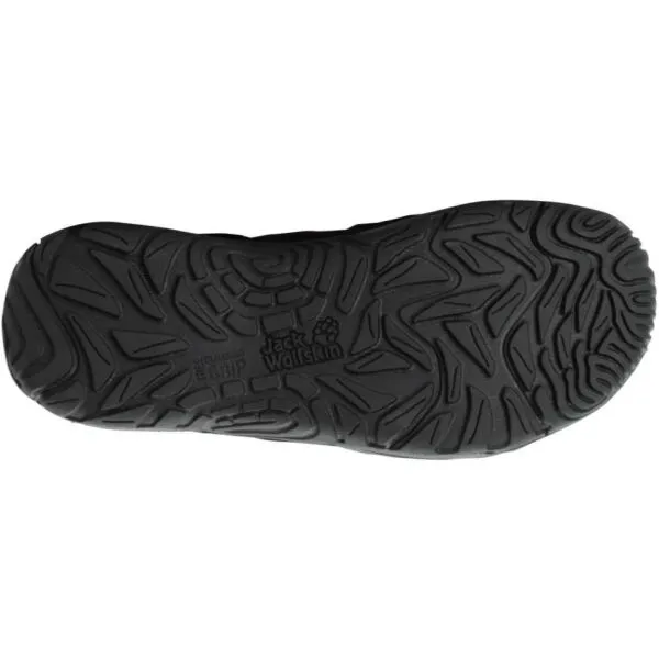 Jack Wolfskin VILLI SANDAL K Detské sandále, čierna, veľkosť
