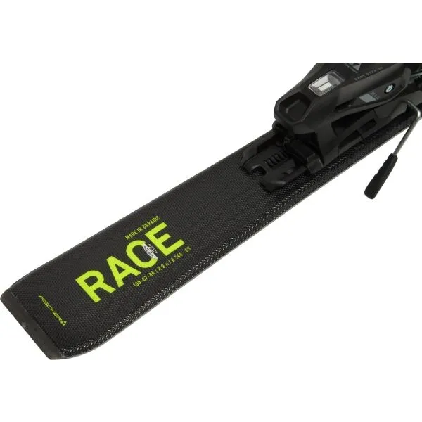 Fischer RC4 RACE JR+ FJ4 SLR Detské zjazdové lyže, čierna, veľkosť