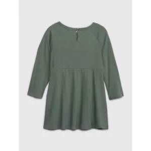 GAP BABY Dievčenské šaty, khaki, veľkosť