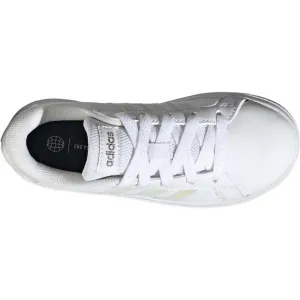 Dievčenská rekreačná obuv ADIDAS Grand Court 2.0 K cloud white iridescent cloud white