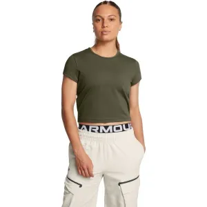 Under Armour MERIDIAN BABY Dámske tričko, khaki, veľkosť M