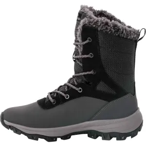 Jack Wolfskin NEVERREST TEXAPORE SNOW HIGH W Dámska zimná obuv, sivá, veľkosť
