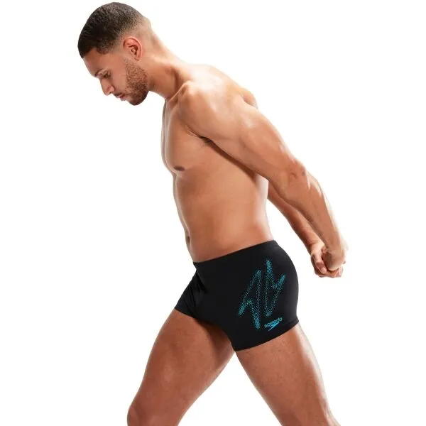 Speedo HYPER BOOM PLACEMENT AQUASHORT Pánske plavky, čierna, veľkosť