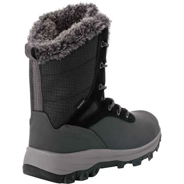 Jack Wolfskin NEVERREST TEXAPORE SNOW HIGH W Dámska zimná obuv, sivá, veľkosť