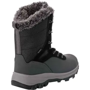 Jack Wolfskin NEVERREST TEXAPORE SNOW HIGH W Dámska zimná obuv, sivá, veľkosť