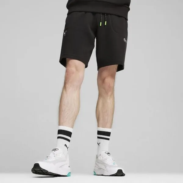 Puma MERCEDES-AMG PETRONAS F1 ESSENTIALS SHORTS Pánske kraťasy, čierna, veľkosť