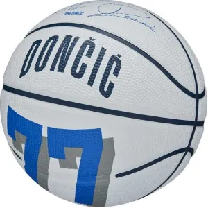 Wilson NBA PLAYER ICON MINI BSKT LUKA 3 Mini basketbalová lopta, biela, veľkosť