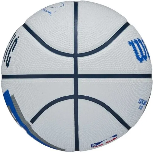 Wilson NBA PLAYER ICON MINI BSKT LUKA 3 Mini basketbalová lopta, biela, veľkosť